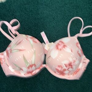 Victoria's Secret Pink Floral Bra